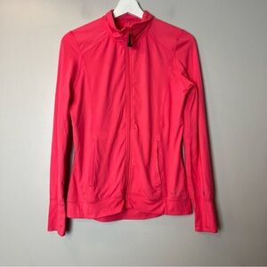Terramar Pink Full Zip Athletic Jacket Medium